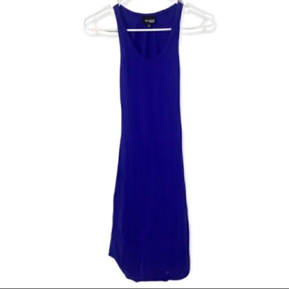 Wilfred Dresses & Skirts - Aritzia Wilfred free BodyCon blue open back dress fitted casual dress